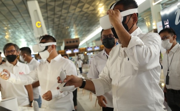 Layanan 5G Telkomsel di Bandara Soekarno-Hatta