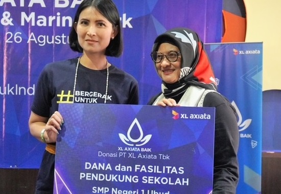 Karyawan XL Axiata Mengajar di Sekolah