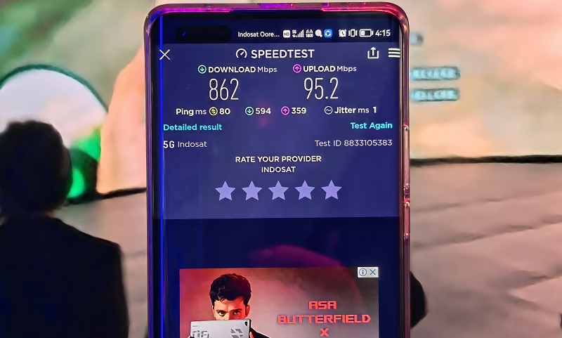 Performa Prima Jaringan 5G dan 4G IOH di Ajang KTT G20