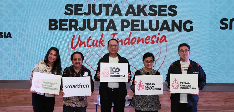 Smartfren dan Gerakan 100% Internet untuk Indonesia