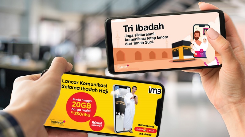 Ini Dia Paket Haji dari Indosat dan Tri