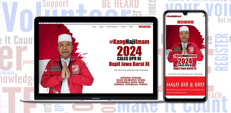 Imam Fatoni Siapkan Website Bertajuk Kang Haji Imam