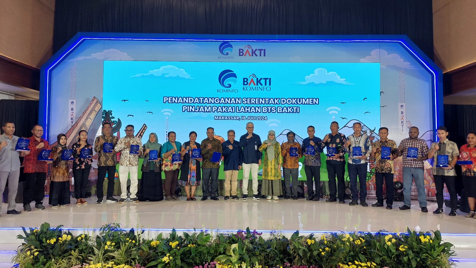 Bangun BTS, Bakti Pinjam Pakai Lahan