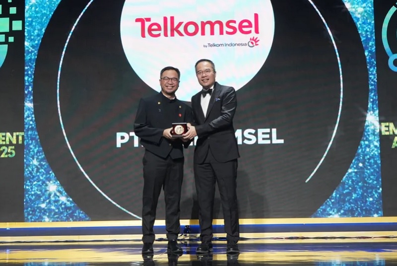 Award HR Asia untuk Telkomsel