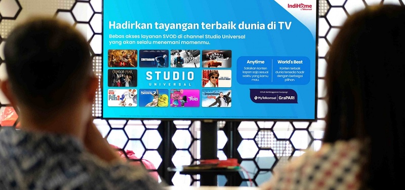 IndiHome Tayangkan VOD NBC