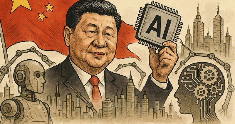 Ini Cara China Berambisi Jadi Negara Adidaya AI