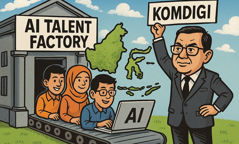 Komdigi Luncurkan AI Talent Factory untuk Perkuat Ekosistem AI Nasional