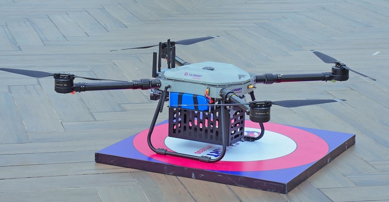 XLSMART dan ASTRAtech Luncurkan Drone Otonom Cerdas 5G