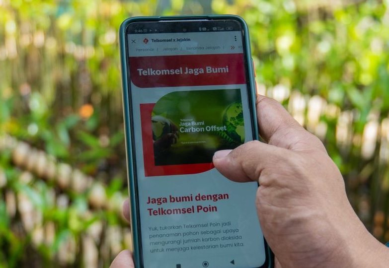 Donasi Poin Kurangi Jejak Karbon