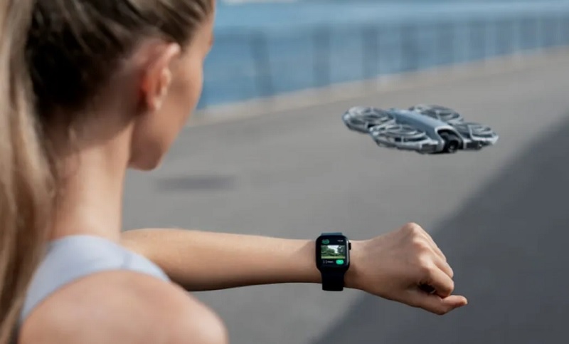 Kendalikan DJI Neo 2 dengan Apple Watch
